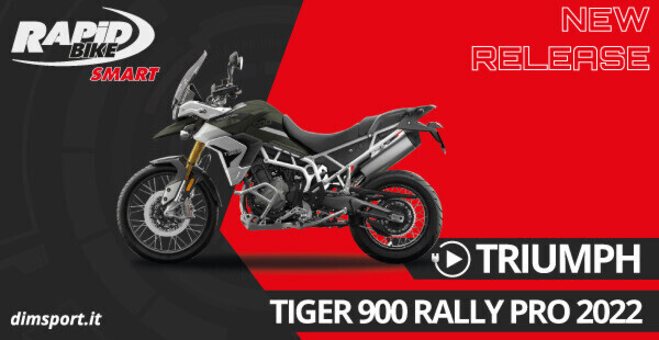 TRIUMPH TIGER RALLY PRO 2022: UNA COMPAGNA DI AVVENTURE PERFETTA