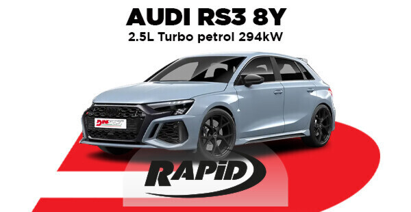 Nuova Audi RS3: provatela in modalità Rapid!