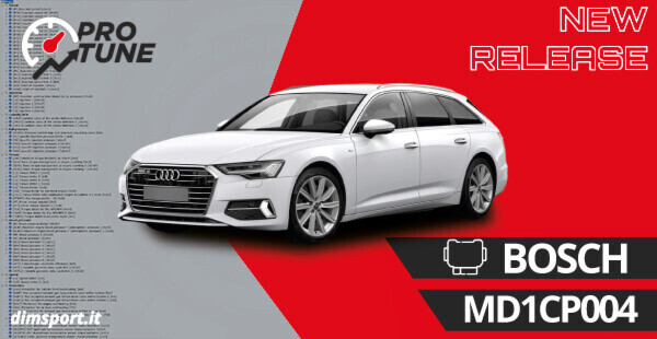 Doppia novità per BOSCH MD1CP004: nuovo file di settaggio e ProTune