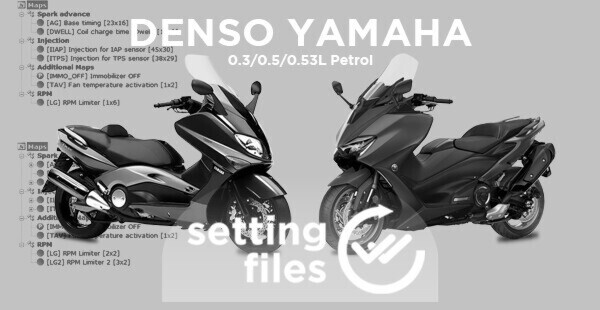 Settaggi di seconda generazione per centralina DENSO YAMAHA (benzina 300/500/530cc)