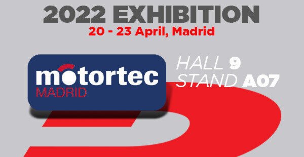 Motortec 2022: Ci vediamo a Madrid!