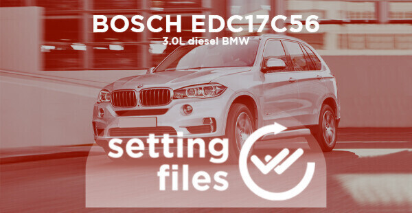 Settaggi di seconda generazione per centralina BOSCH EDC17C56 (L6 diesel 3.0L)