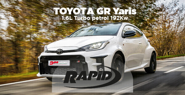 Nuova GR Yaris: la combo Rapid FR + TPM aggiunge potenza e divertimento!