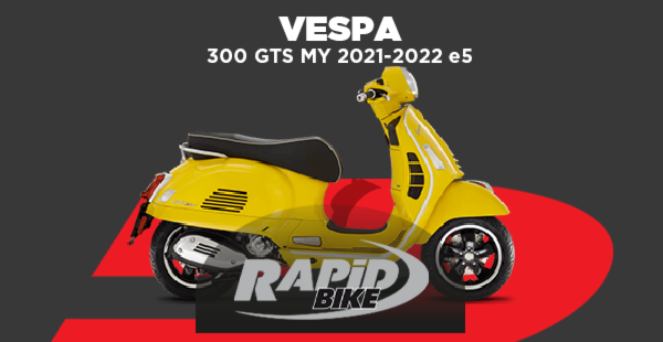 Vespa GTS 300: Rapid Bike riscrive un pezzo di storia