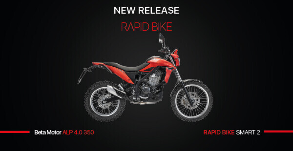 RAPID BIKE SMART 2: NUOVA APPLICAZIONE PER BETA MOTOR ALP 4.0 350