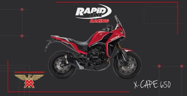 MOTO MORINI X-CAPE 650: UNA NUOVA SFIDA PER RAPID BIKE