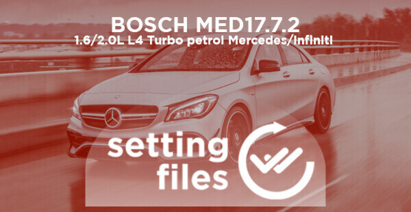 Settaggi di seconda generazione per centralina BOSCH MED17.7.2 (L4 turbo benzina 1.6/2.0L)