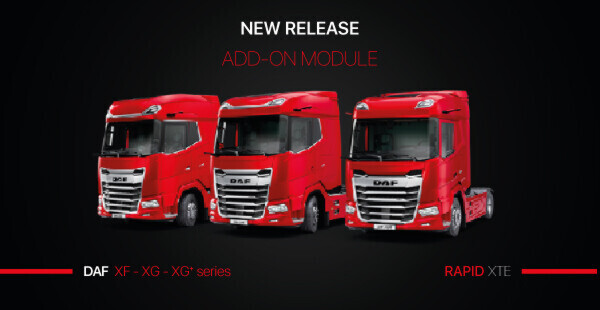 Rapid XTE ora compatibile con i camion DAF serie XG, XG+ e XF