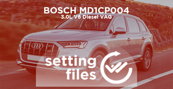 Settaggi di seconda generazione per centralina BOSCH MD1CP004 (V6 diesel VAG 3.0L)