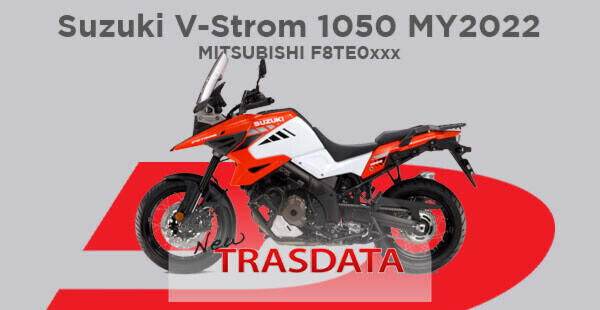 V-STROM 1050 MY2022: lavora in BENCH MODE sugli impianti MITSUBISHI F8TE0xxx con New Trasdata
