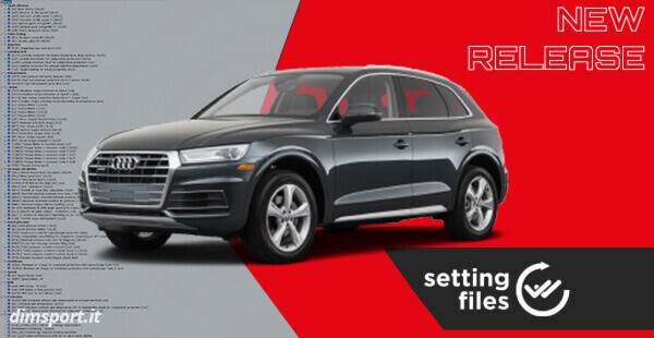 Aggiornamento file di settaggio per BOSCH MG1CS001/MG1CS111