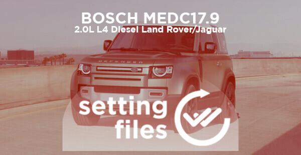 Settaggi di seconda generazione per centralina BOSCH MEDC17.9 (L4 diesel 2.0L)