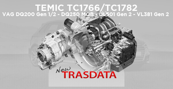 TEMIC DQ200, DQ250, DL501 & VL38: rimappa e ripara i cambi DSG e CVT in BENCH MODE con New Trasdata