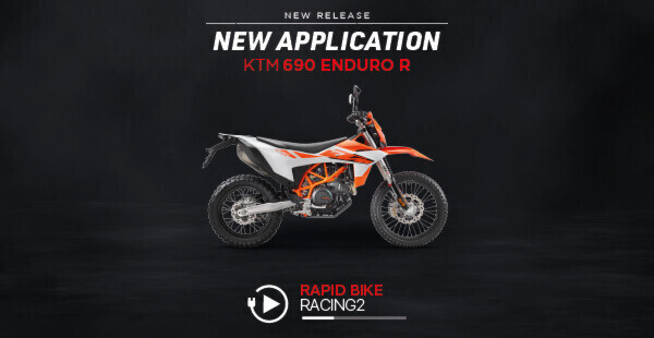 KTM 690 ENDURO R 2026 E RAPID BIKE RACING2: PIÙ CARATTERE, PIÙ CONTROLLO