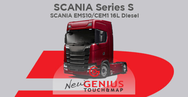 Leggi e scrivi la centralina EMS10/CEM1 dei nuovi Scania Series S con New Genius