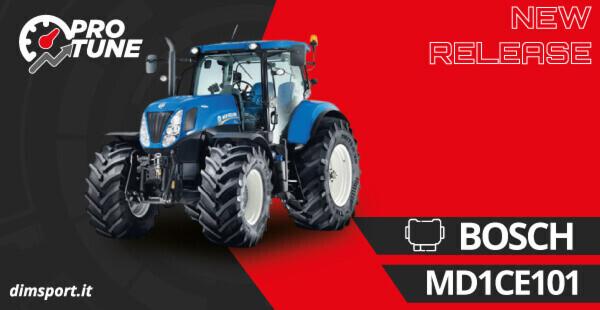 File di settaggio aggiornati per le ECU BOSCH MD1CE101