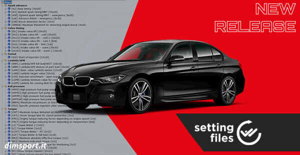 Scopri i nuovi settaggi aggiornati per BOSCH MEVD17.2.3